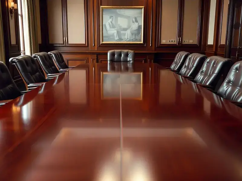 Conference table restoration